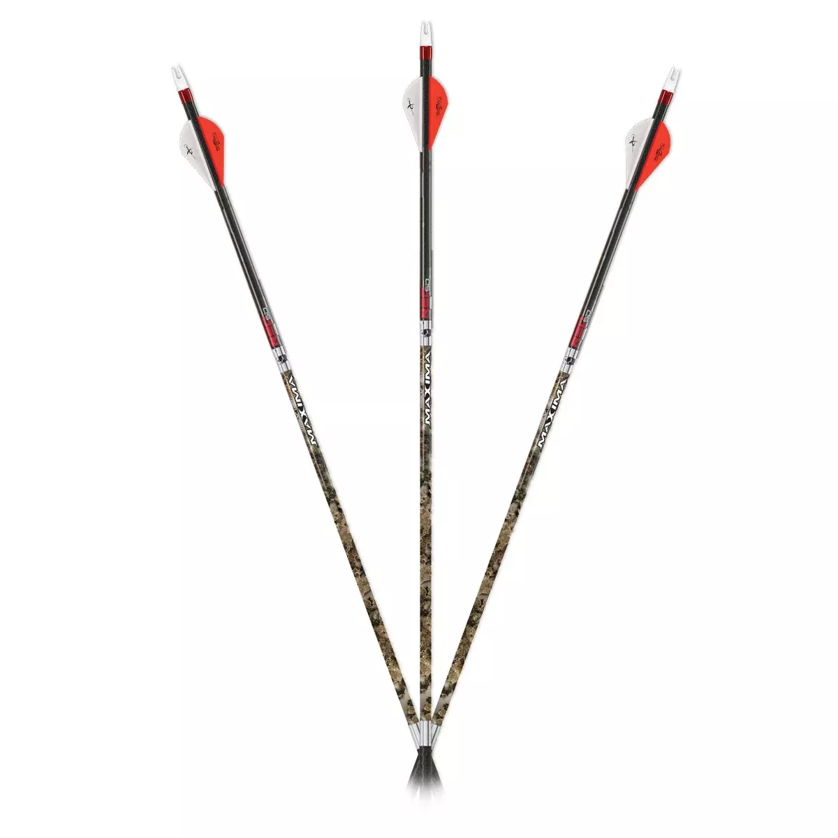 SAS Maxima Red Contour SD Arrows 350 .203 - 6/Pack
