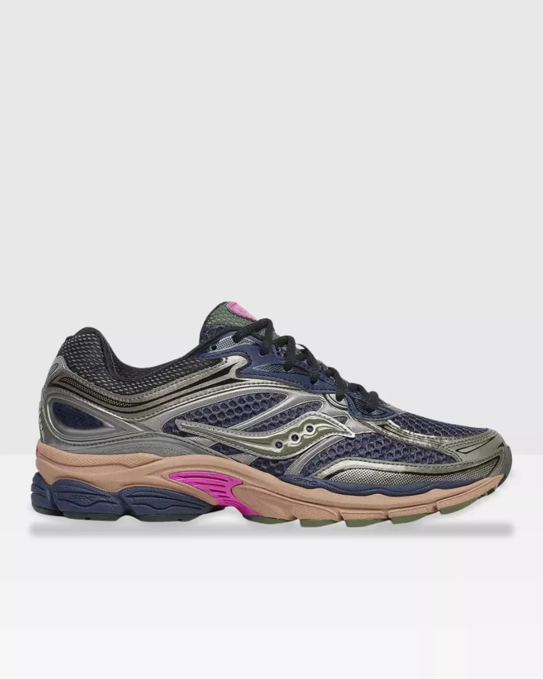 Saucony Progrid Omni 9 - Argenté/Bleu