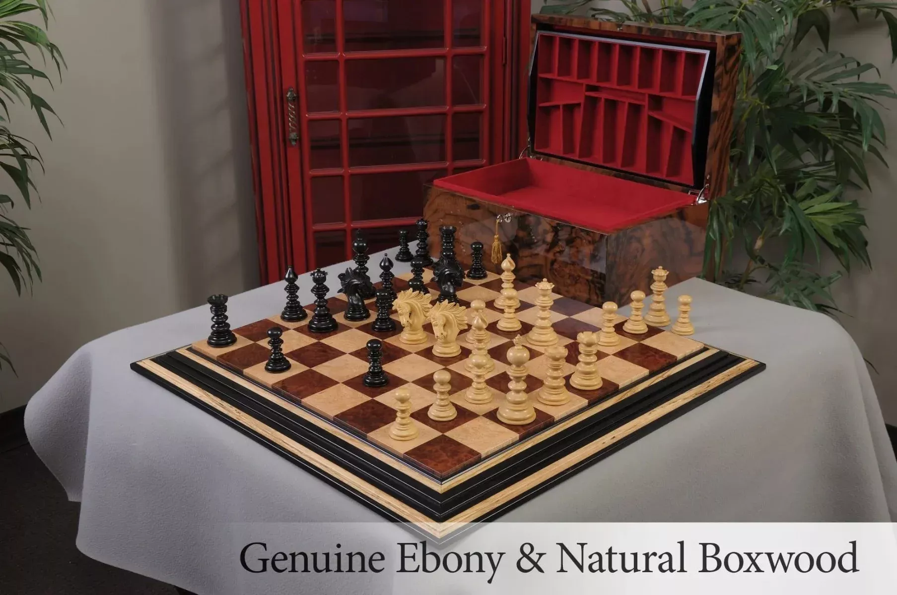 The Savano Forever Series Wood Chess Set, Box & Board Combination *PRE-ORDER*