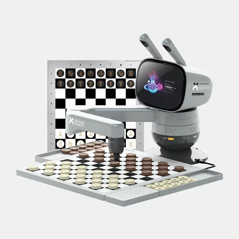 SenseRobot Chess Lite - 2-in-1 Chess & Draughts AI Robot