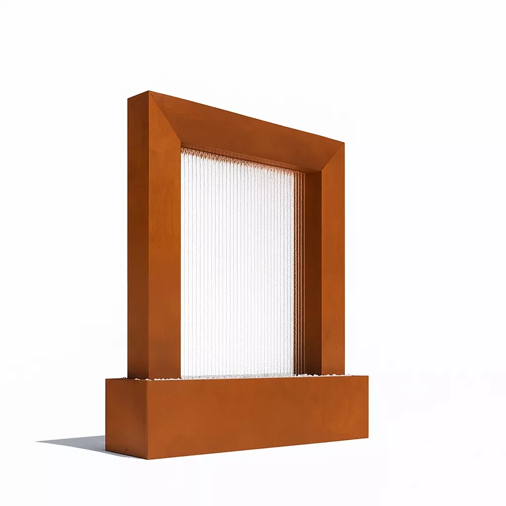 Serenity Frame Rain Curtain Fountain