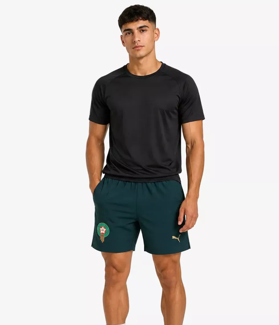 Short d'entrainement Maroc Coupe du Monde 2026 -Vert
