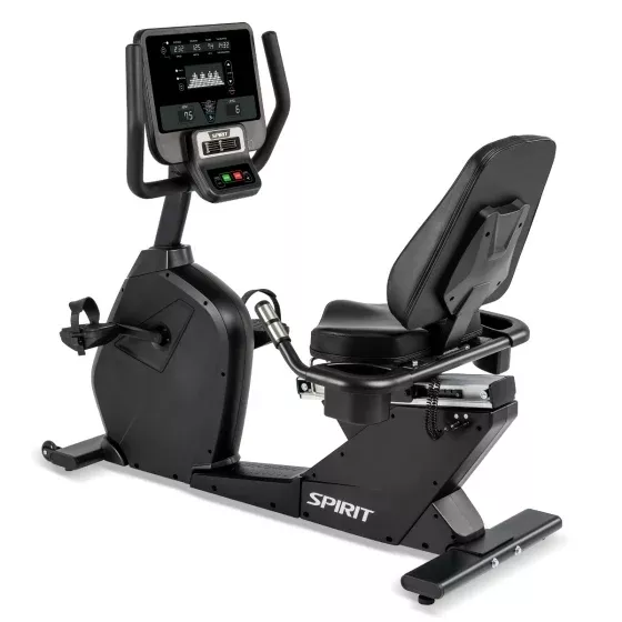 Spirit CR800 Commercial Recumbent Bike - 450 lb Capacity