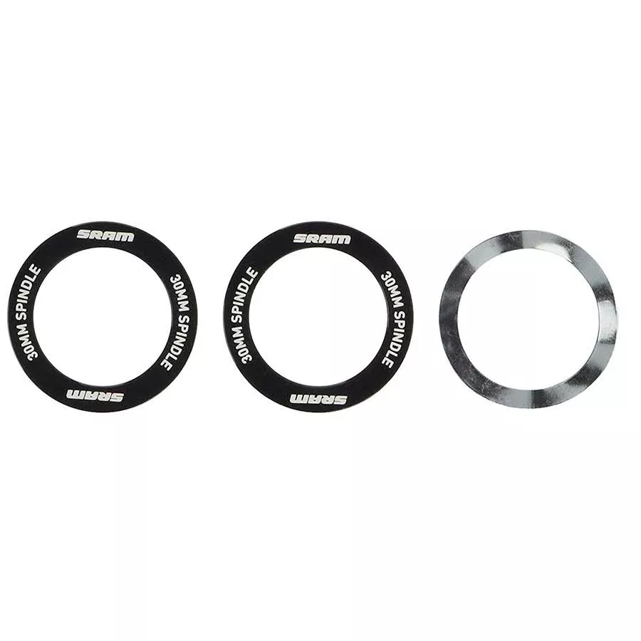 SRAM, 11.6415.007.020, Bottom Bracket Shield and Wave Washer Assembly BB30 Bearing, Kit