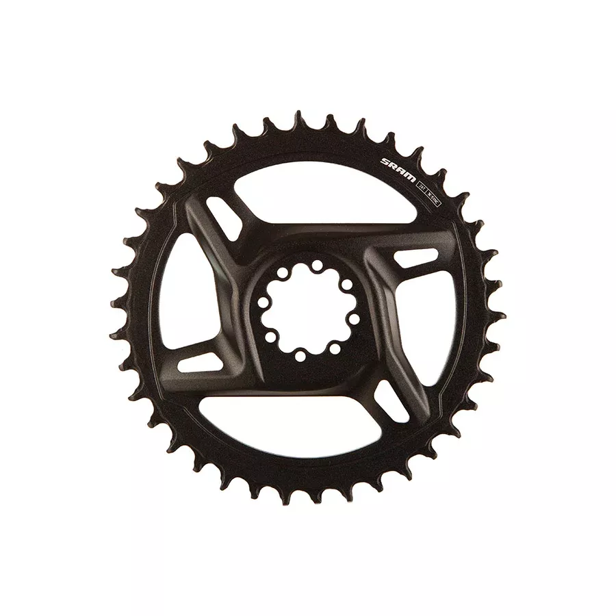 SRAM, Rival E1 1x Direct Mount, Chainring, Teeth: 38, Speed: 12/13, BCD: Direct Mount SRAM 8 Bolt, Black