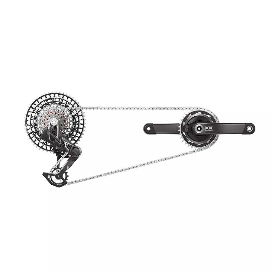 SRAM, XX SL T-Type Powermeter D2, Build Kit, 175mm