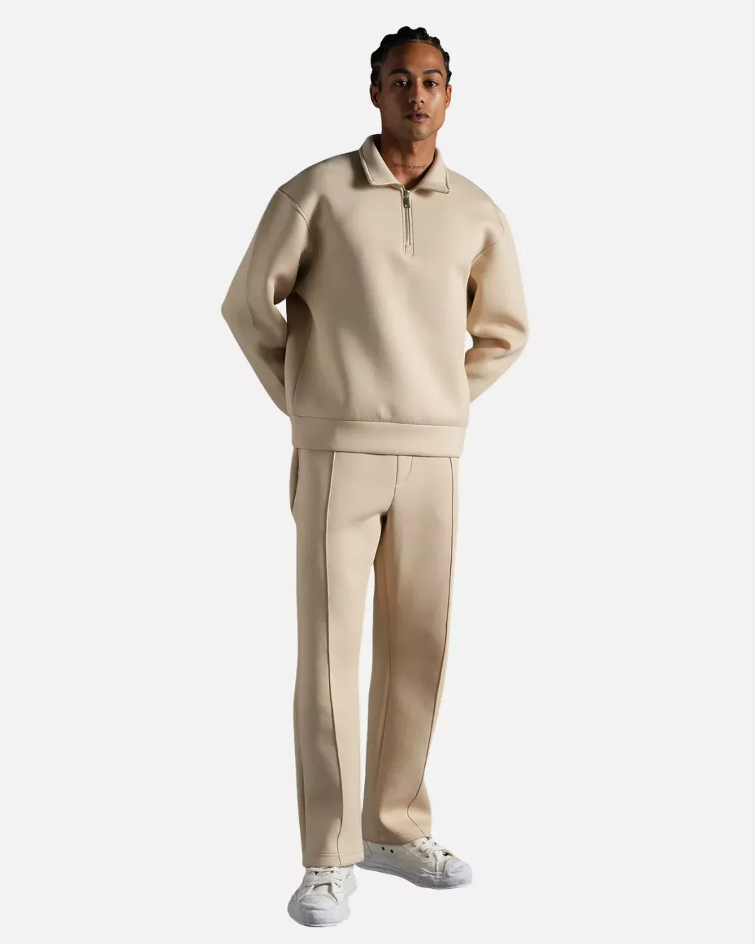 Survêtement Basic Homme Oversize - Beige