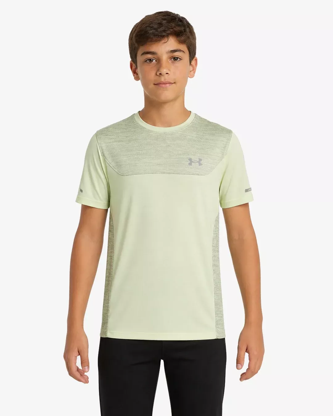 T-shirt Under Armour Tech Utility Junior - Vert