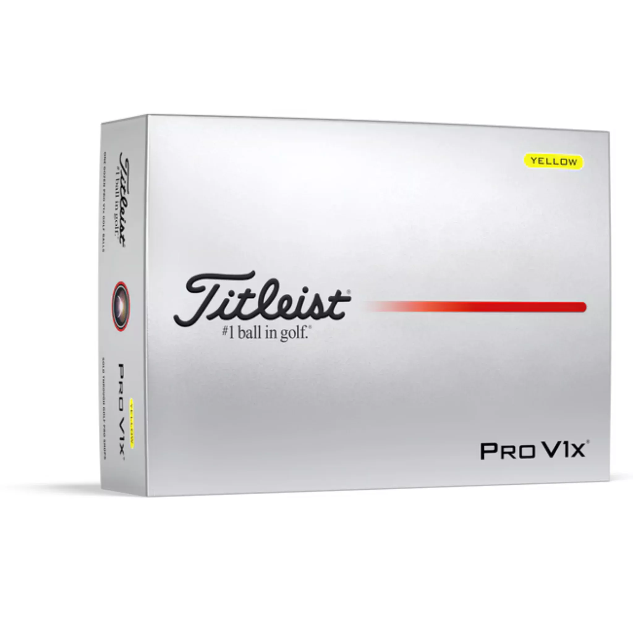 Titleist 2025 Pro V1x Golf Balls | Yellow