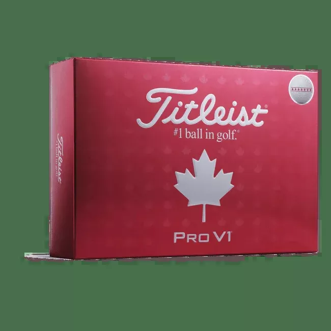 Titleist 2026 Pro V1 Canada Day Golf Balls -Limited Edition