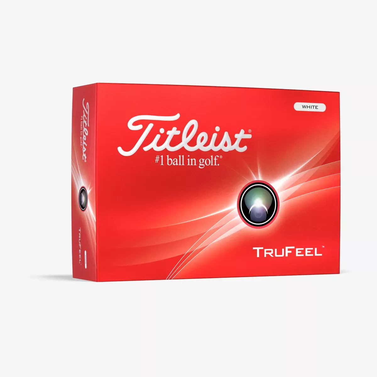 Titleist TruFeel 12 Pack Golf Balls White 2024