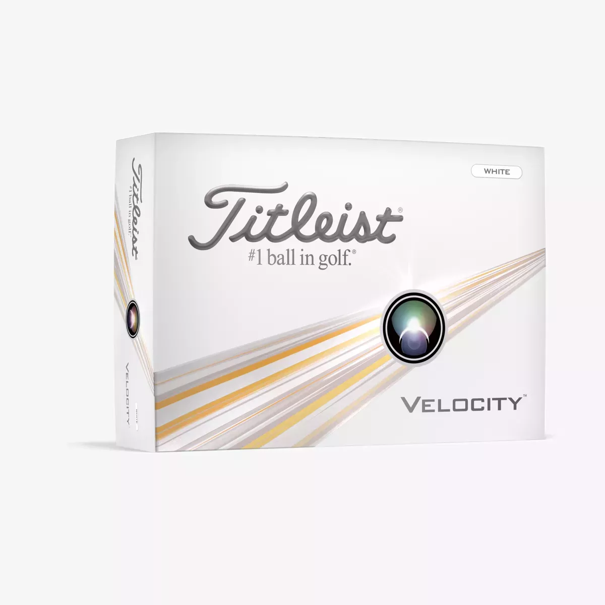 Titleist Velocity 12 Pack Golf Balls White 2024