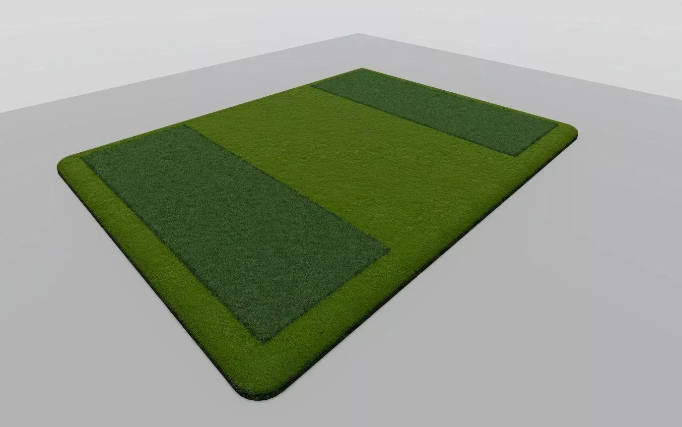 TopGreens USA Premium Tee Range Mat 5.1 x 6.1 ft - Dual Hitting