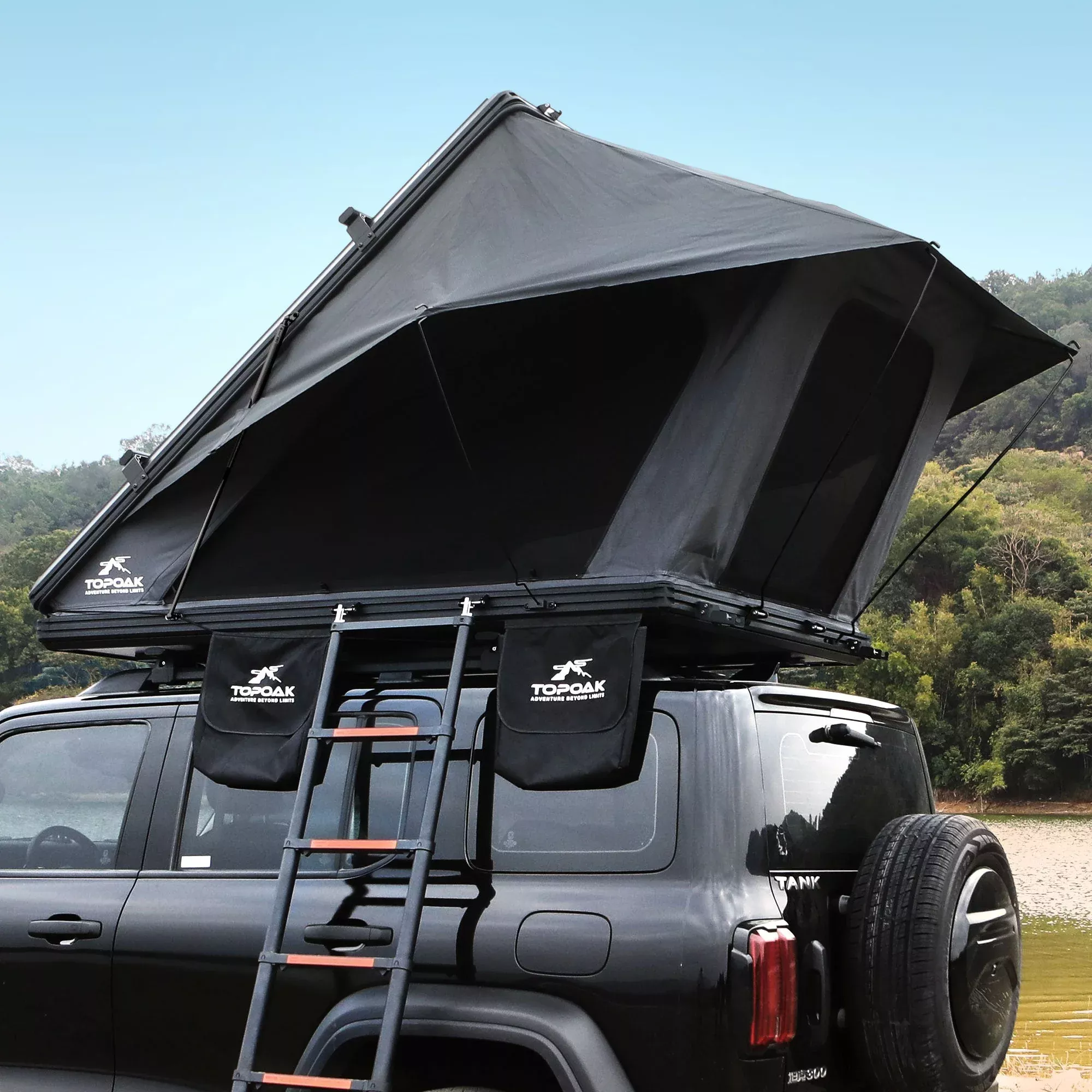 TOPOAK Galaxy Pro Rooftop Tent - 4-Season Hard Shell RTT
