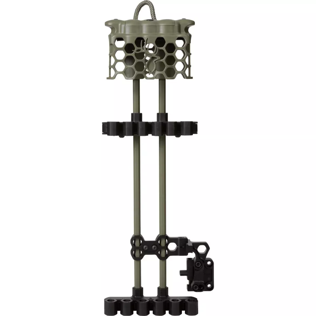 Trophy Ridge Hex Light Five Arrow Quiver - Olive Green