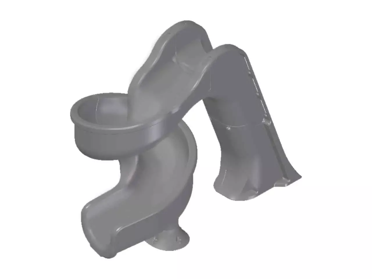 Tsunami Open Spiral Pool Slide