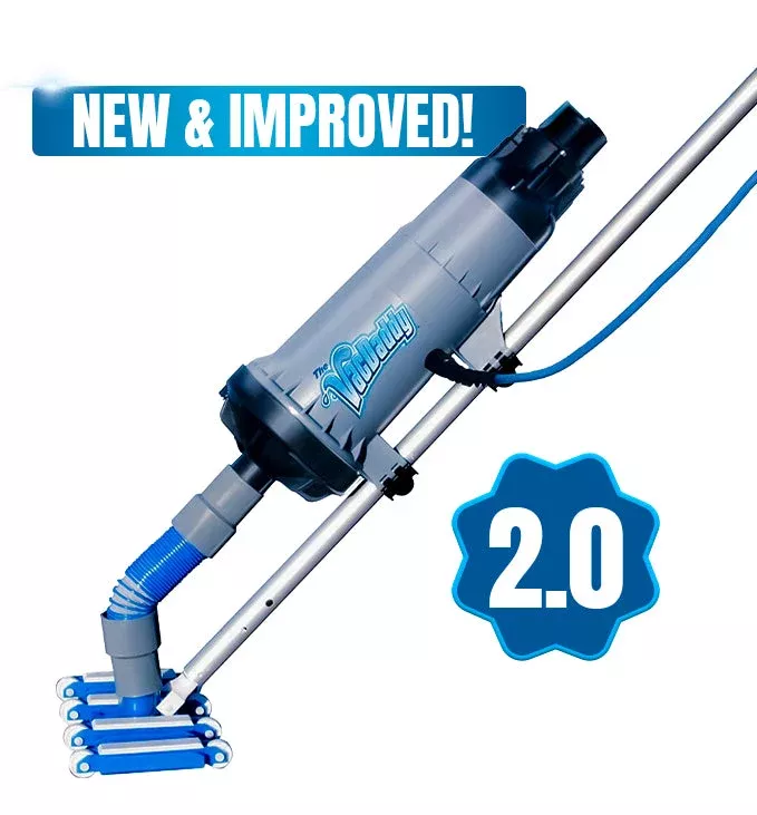 The VacDaddy Powerful Portable Pool Vacuum