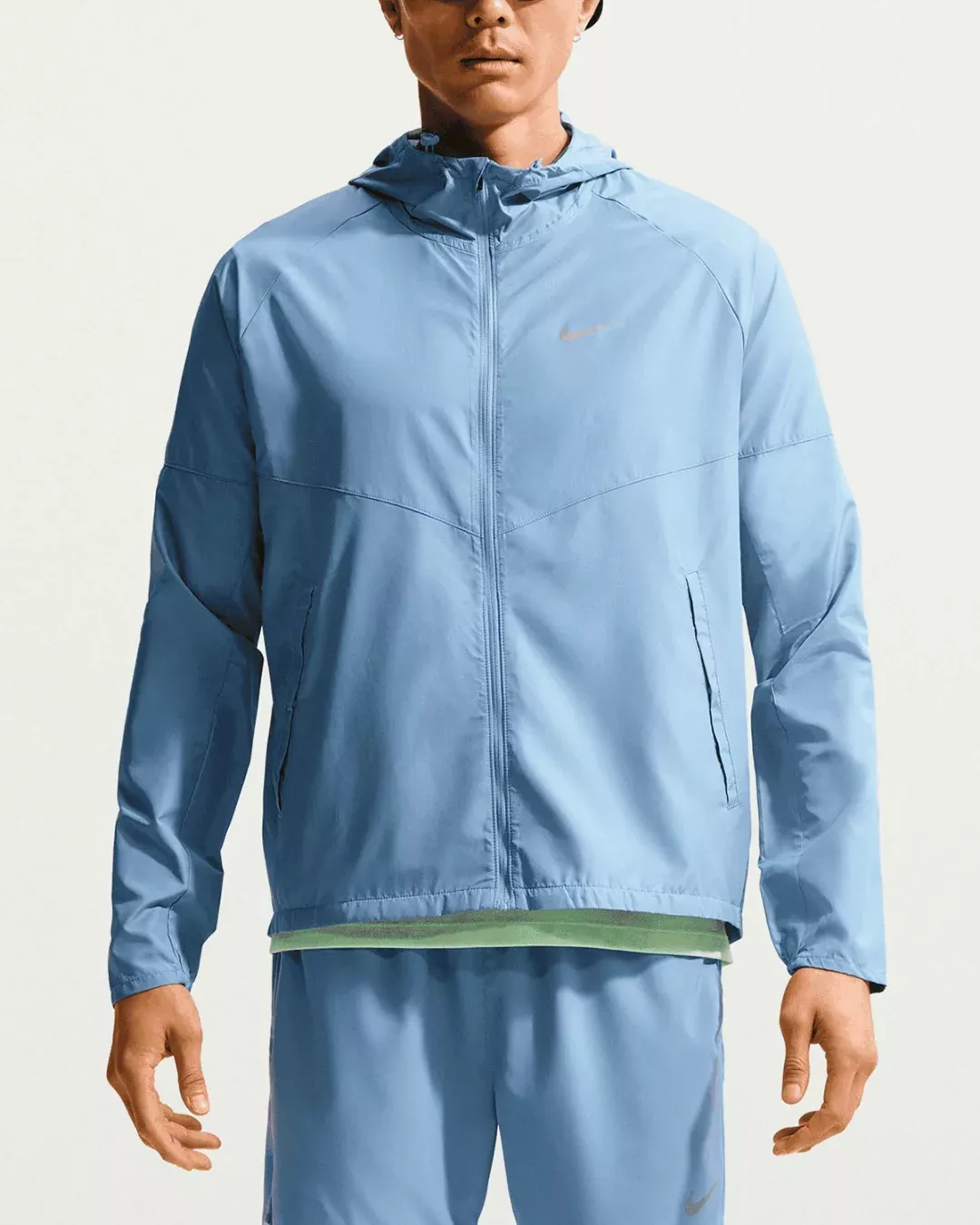 Veste Running Nike Repel Miler - Bleu