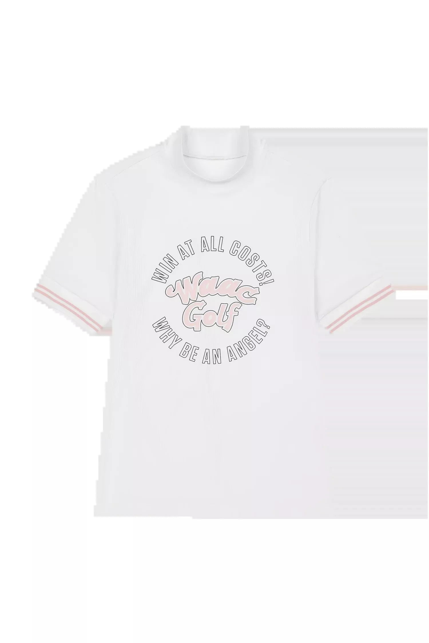 WAAC GOLF Women Logo Rib Mock Top