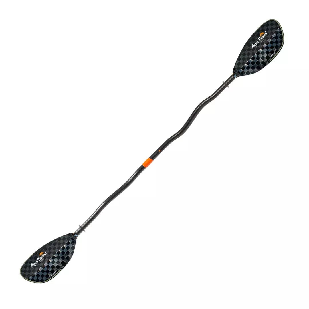 Whiskey Carbon 2-Piece Bent Shaft Kayak Paddle