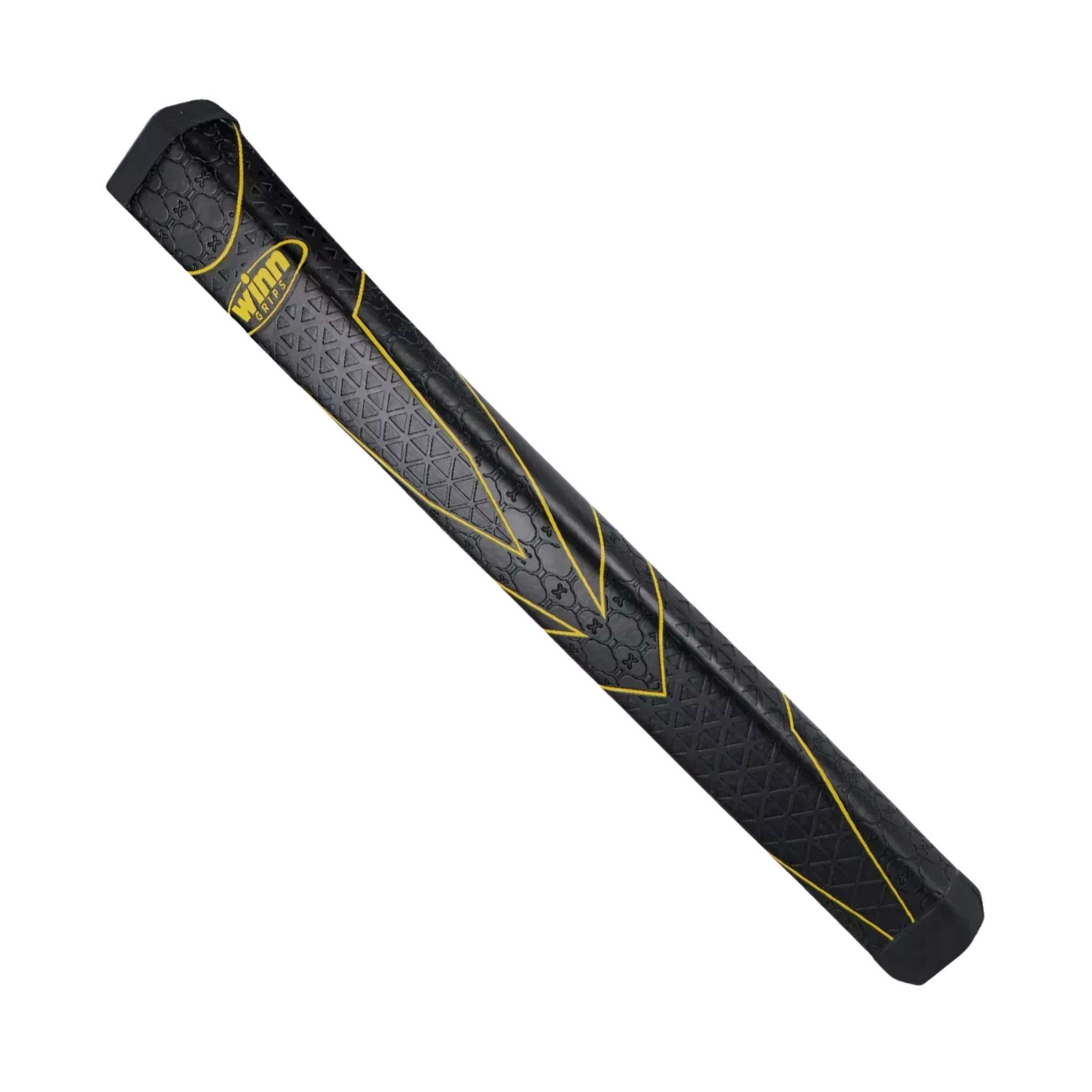 Winn Savior Pistol Lite Putter Grip | Black/Yellow