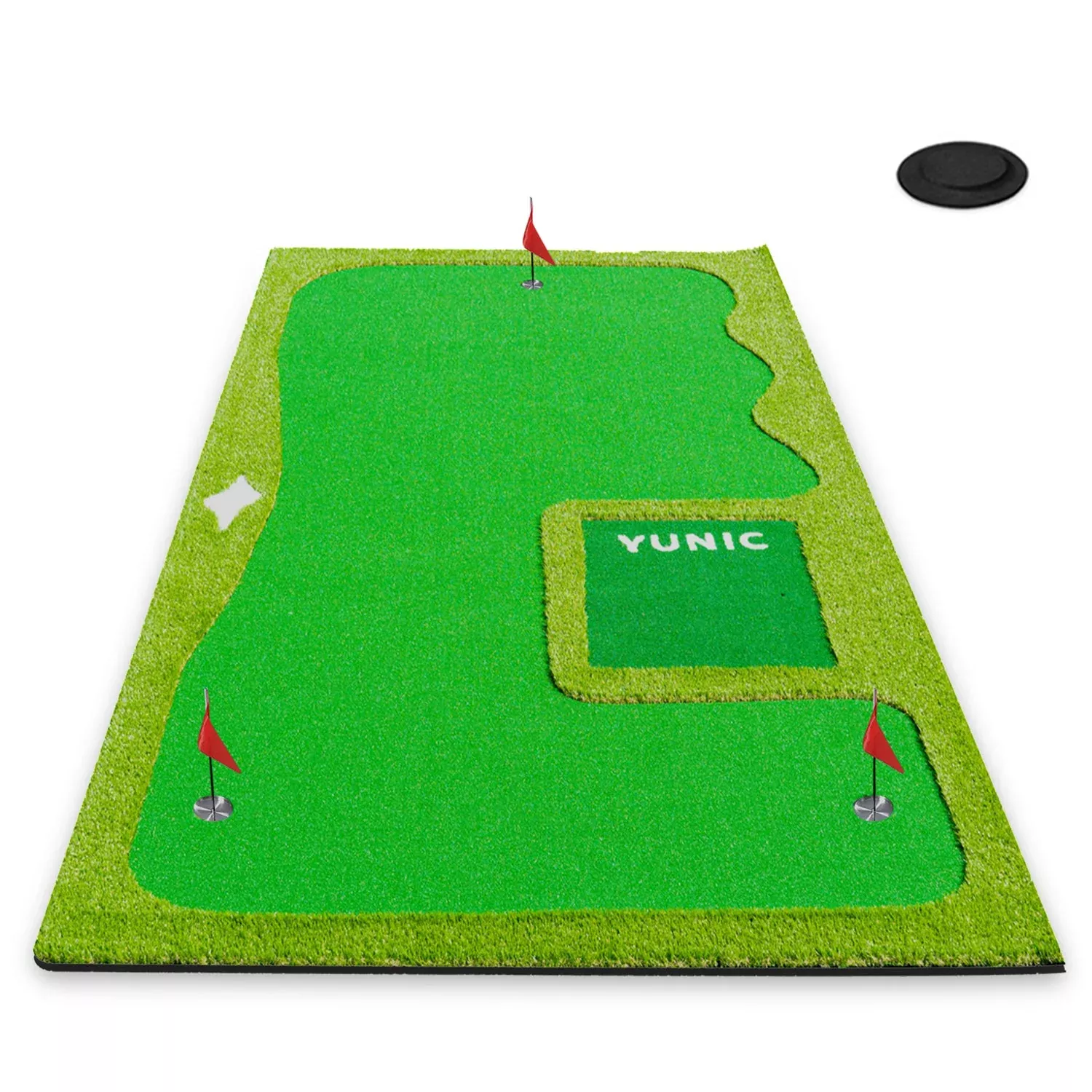 Yunic Golf Premium Putting Green (16ft, Style B)