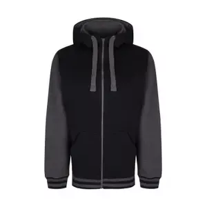 Zipped hooded sweatshirt Active